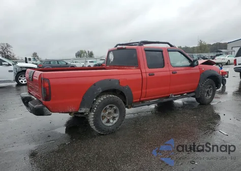 2002 Nissan Frontier Crew Cab Xe z USA, uszkodzony, nr VIN 1N6ED29XX2C303064